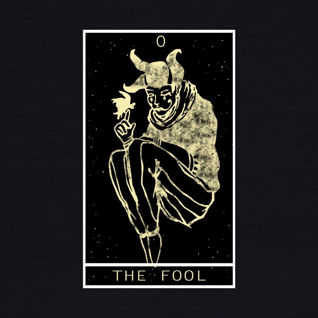 Tarot card The fool by hackneydagger